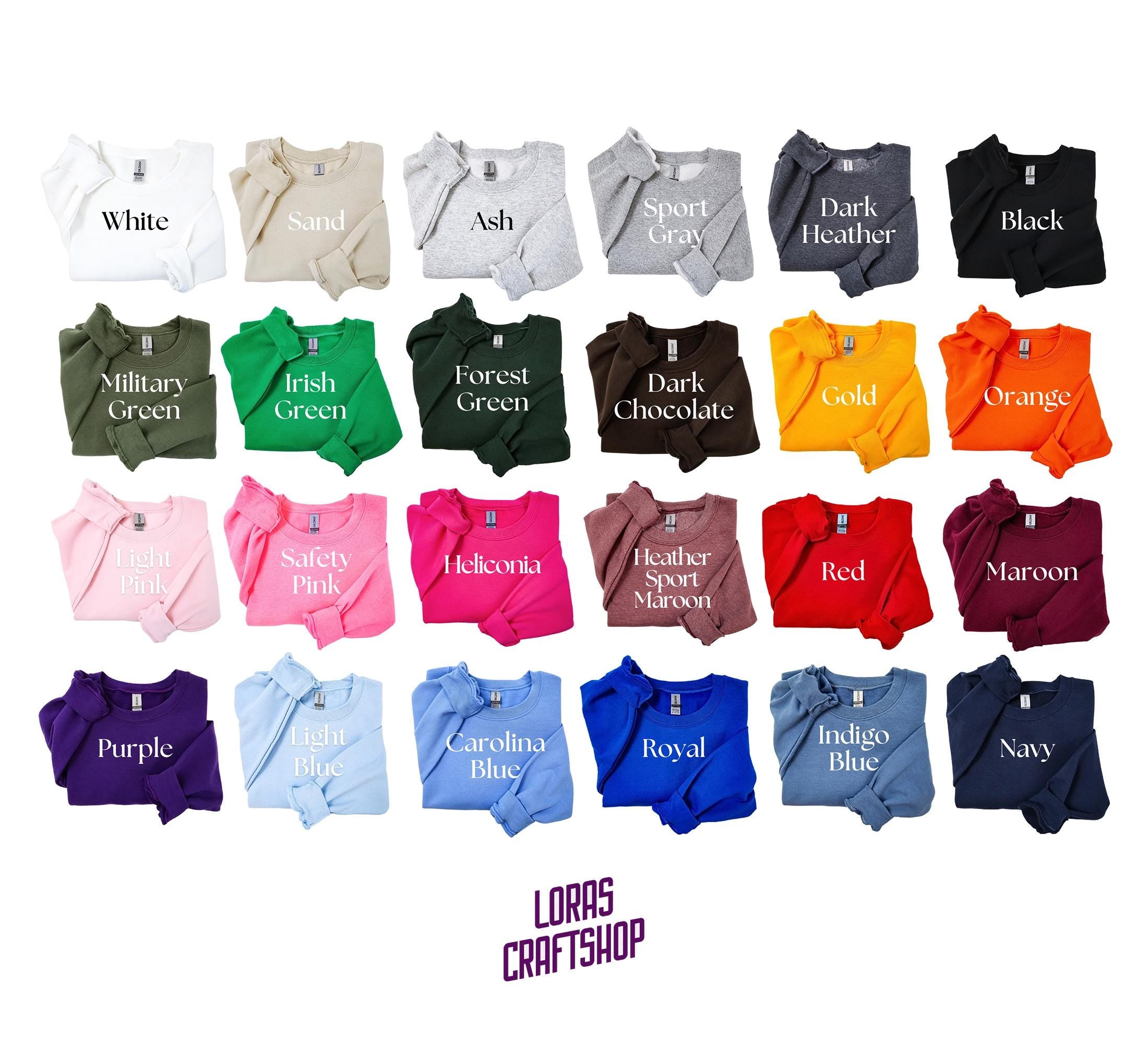 Custom Embroidered Quote Sweatshirt: Personalized Text Crewneck