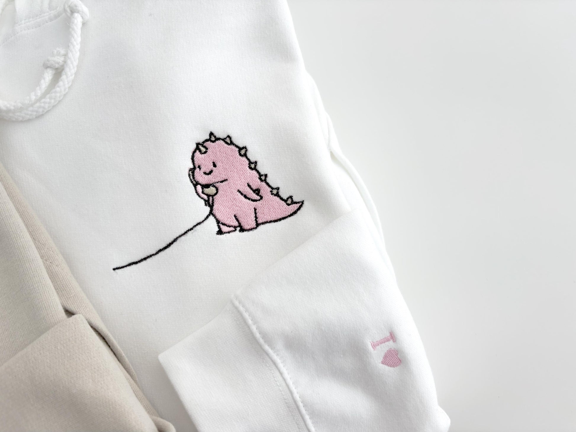 Cute Couples sweatshirt, couples dinosaur hoodie, special boyfriend gift valentines , personalised girlfriend gift husband wife anniversary