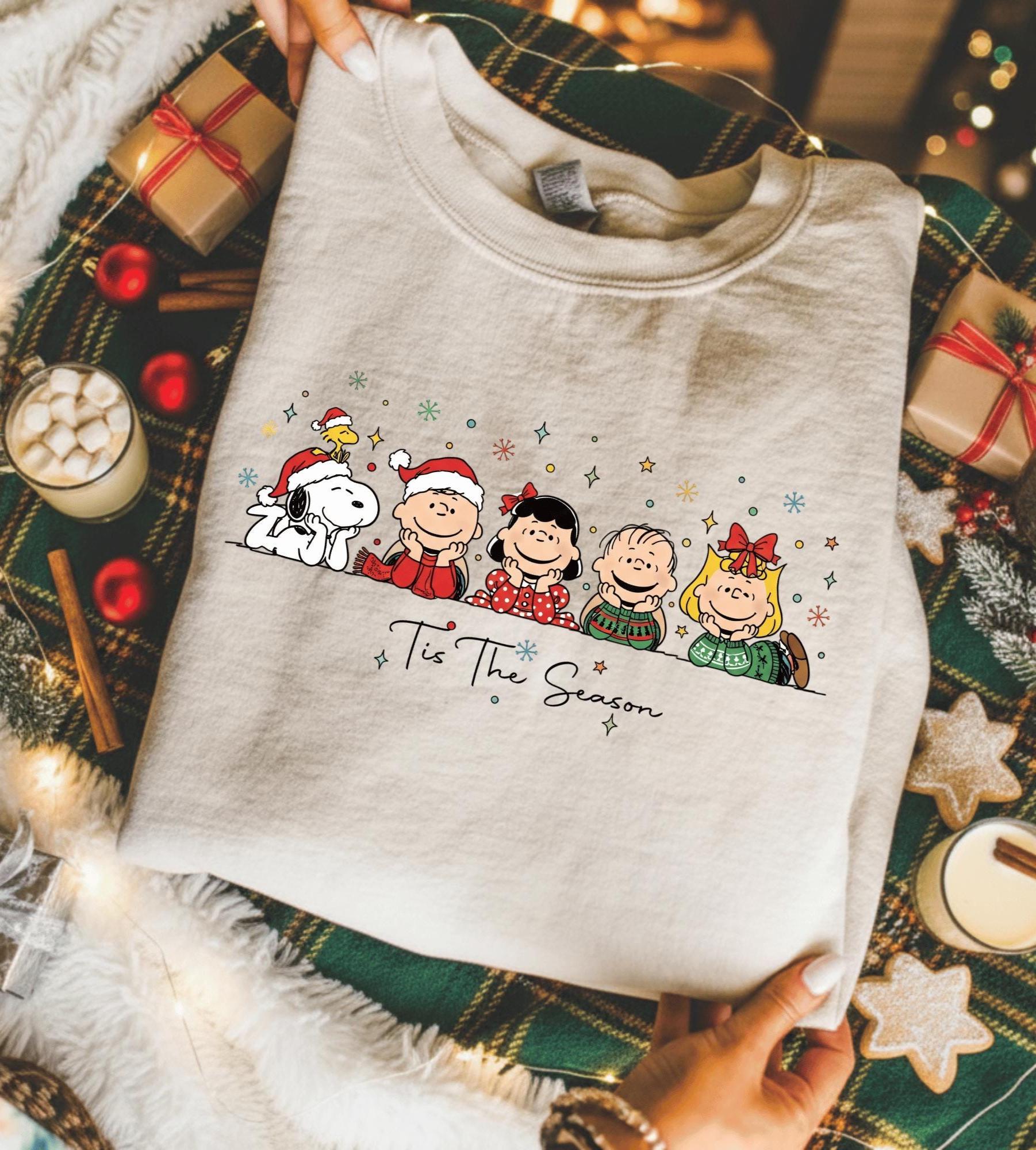 Retro Christmas Cartoon Shirt | Vintage Holiday Friends Tee | Classic Cozy Christmas Sweatshirt | Family Matching Xmas Top