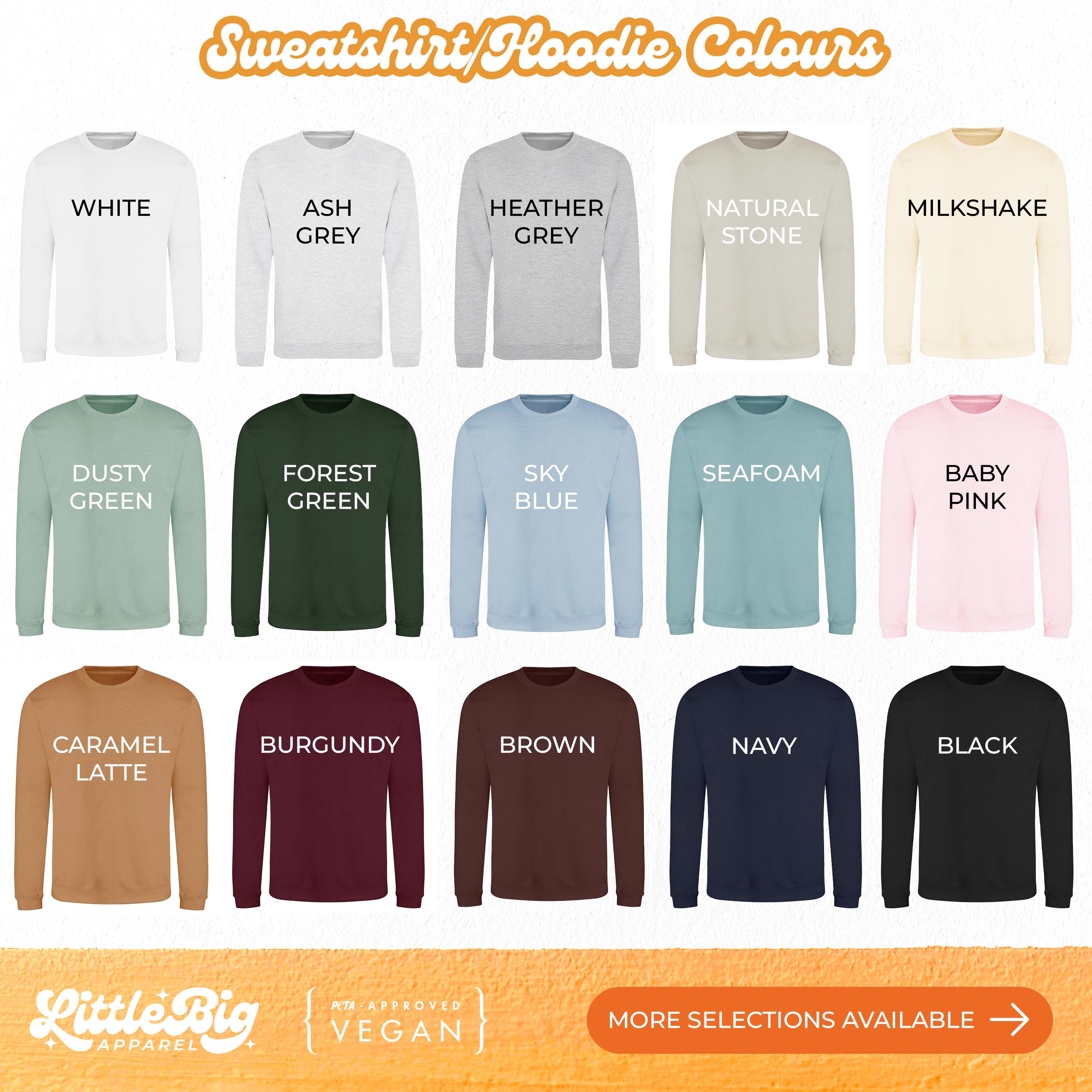 Custom Wifey and Hubby Embroidered Valentine Sweatshirt Matching Couples Jumper Mrs and Mrs Girlfriend Gift Unisex Wedding Gift Crewneck