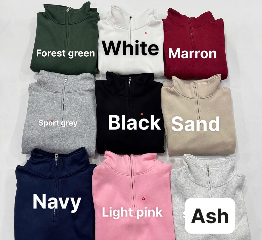 Personalized Mama Quarter Zip Sweatshirt, Custom Name Sleeve Embroidery, Mother’s Day Gift for Mom, Floral Mama Pullover