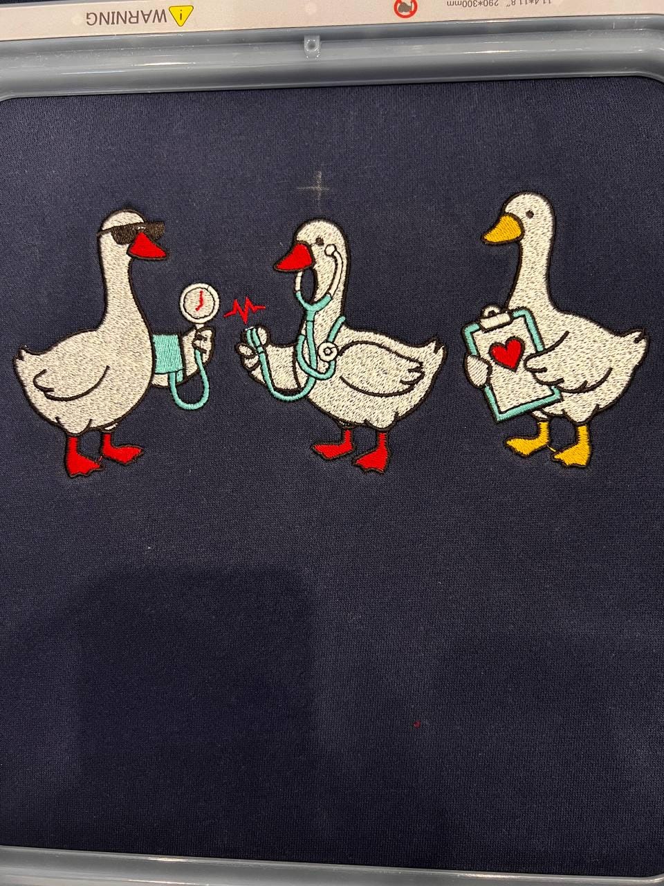 Embroidered Scrub Life Goose Sweatshirt, Medical Student Nurse Hoodie, Doctor Vet Tech Crewneck, Healthcare Worker Gift, Hospital Humor Top