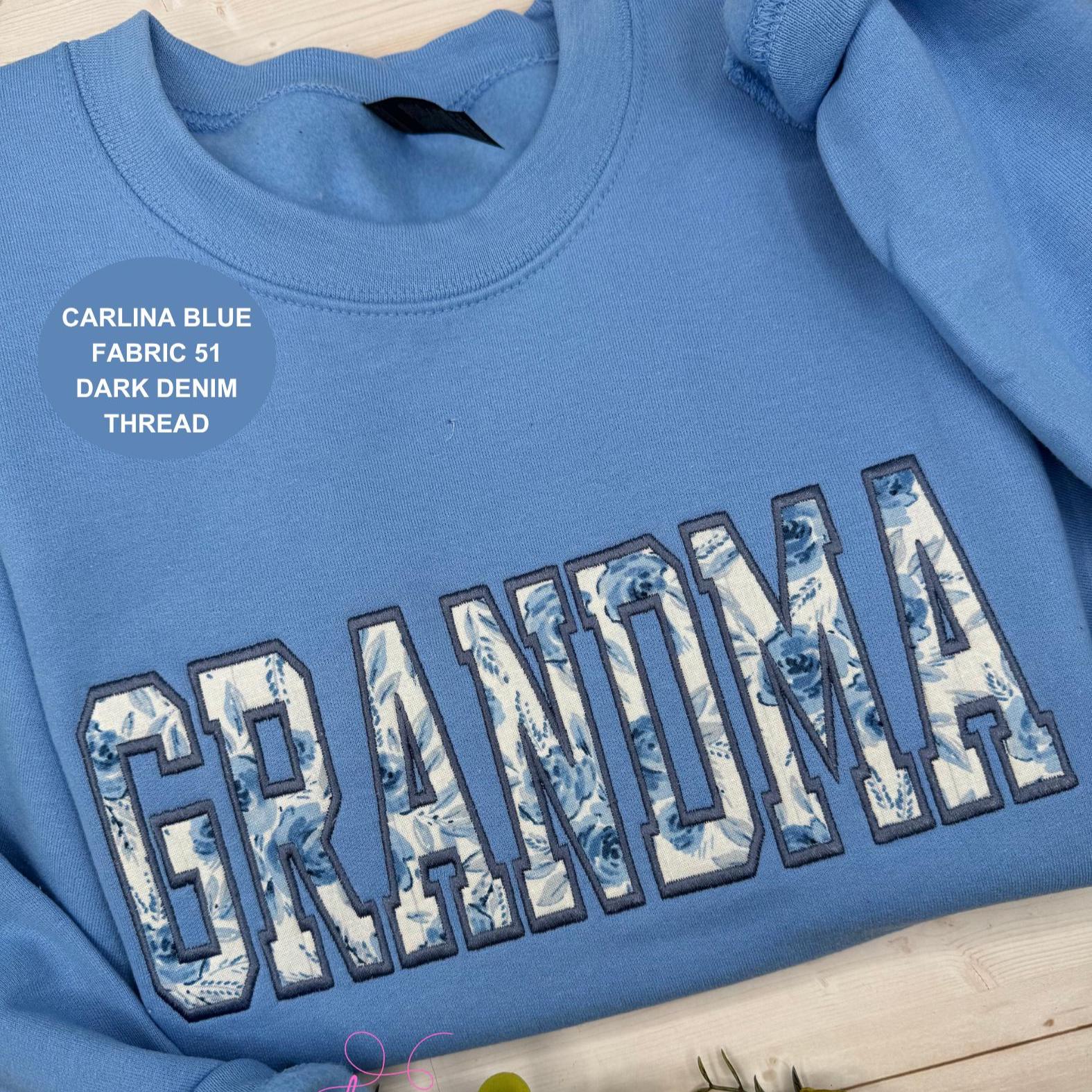 Custom Mama Sweatshirt, Embroidered Sweatshirt, Auntie Sweatshirt, Nana Sweatshirt, Personalized Floral Mama Sweatshirt, New Mom Gift
