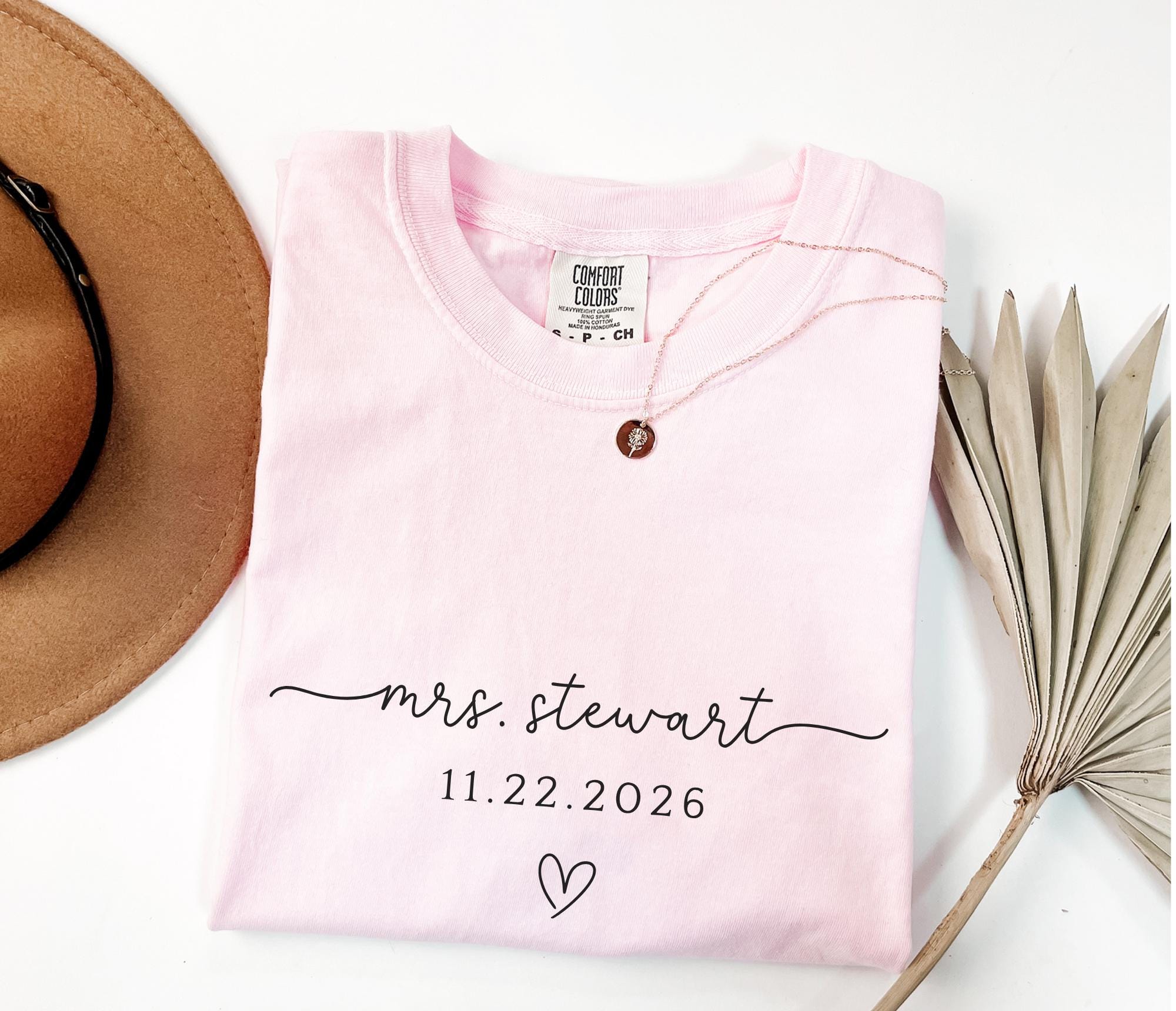 Personalized Future Mrs Shirt Custom Comfort Colors Mrs shirt Engagement Shirt Future Wife Shirt Bride to be Shirt Engaged Shirt Mrs Gift