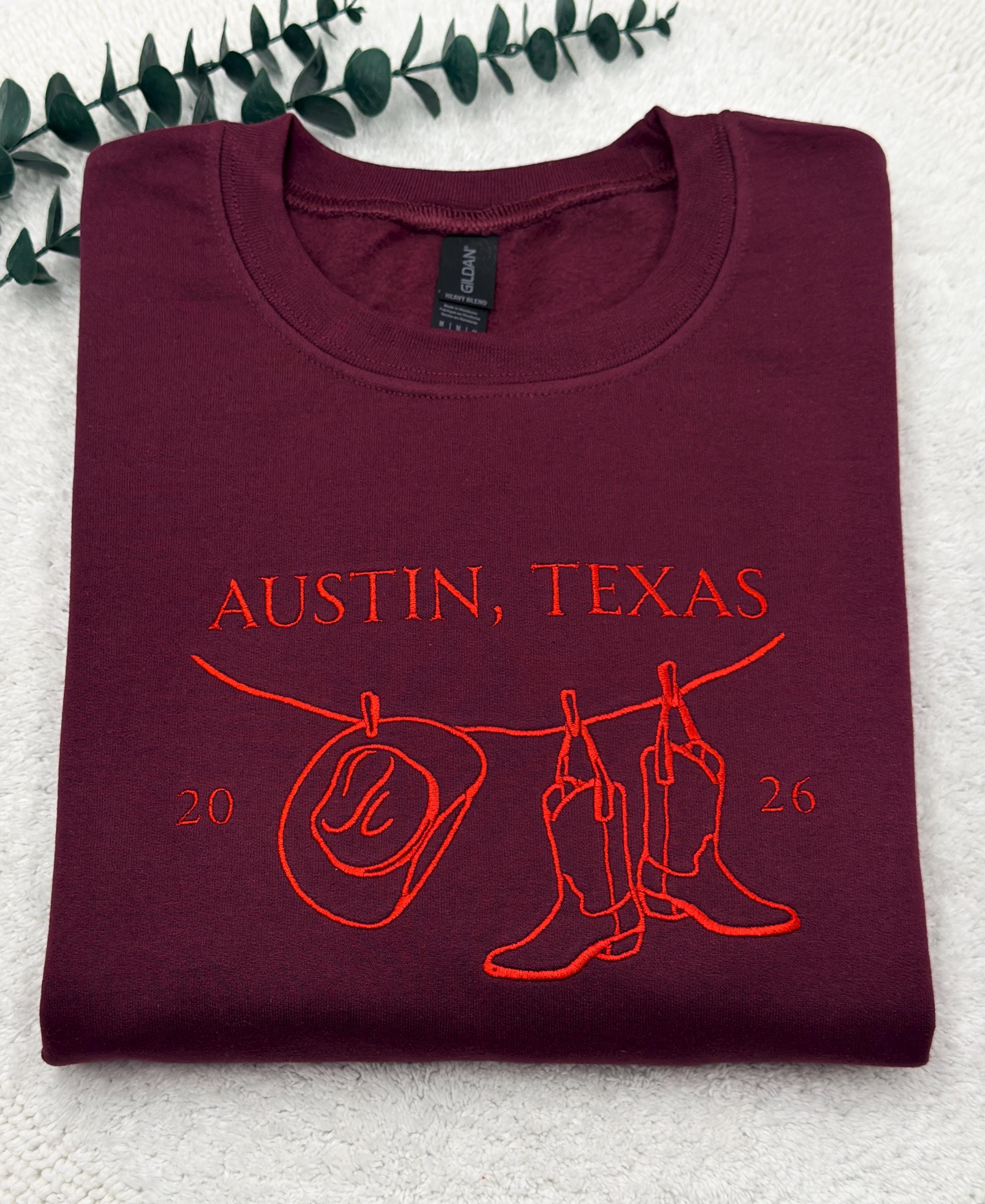 Custom Embroidered Bachelorette Sweatshirt: Bridal Party Gifts