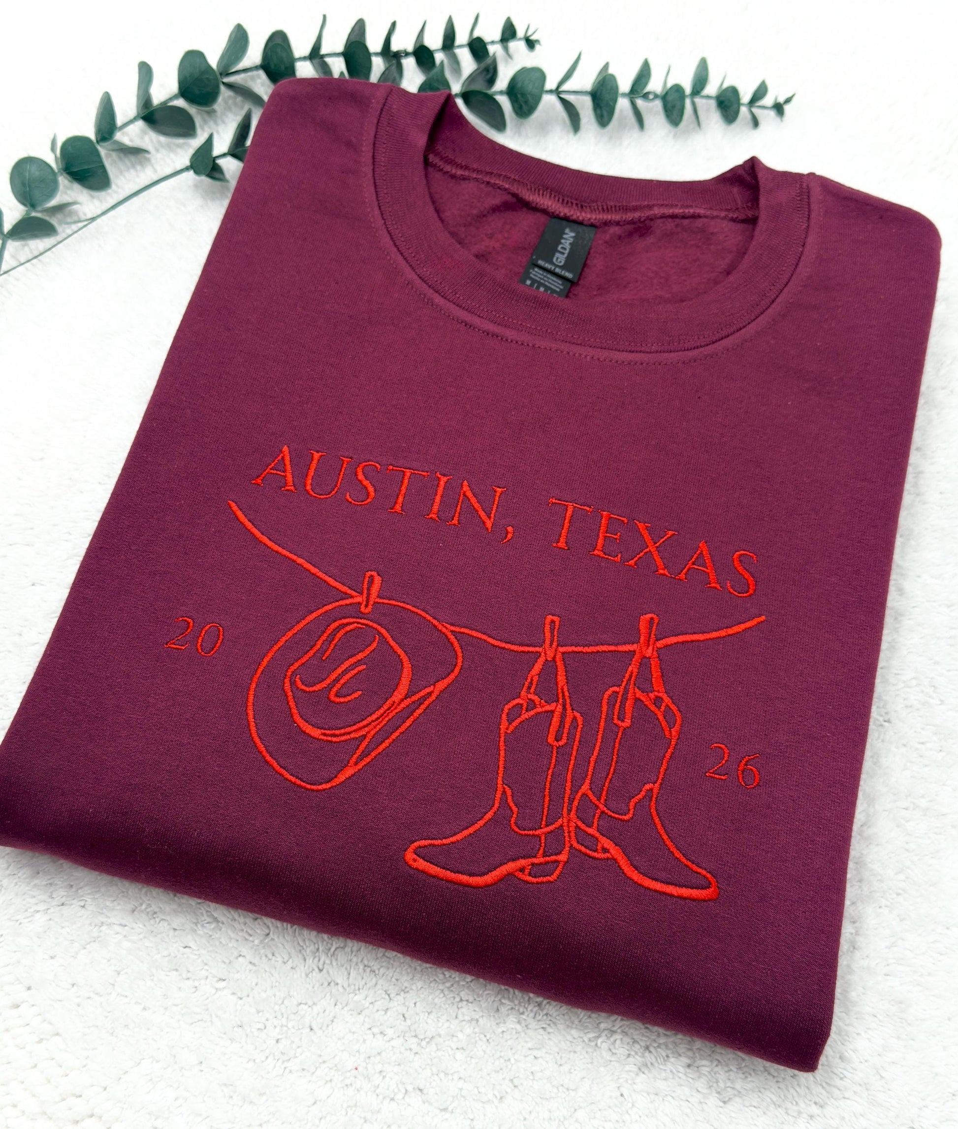 Custom Embroidered Bachelorette Sweatshirt: Bridal Party Gifts
