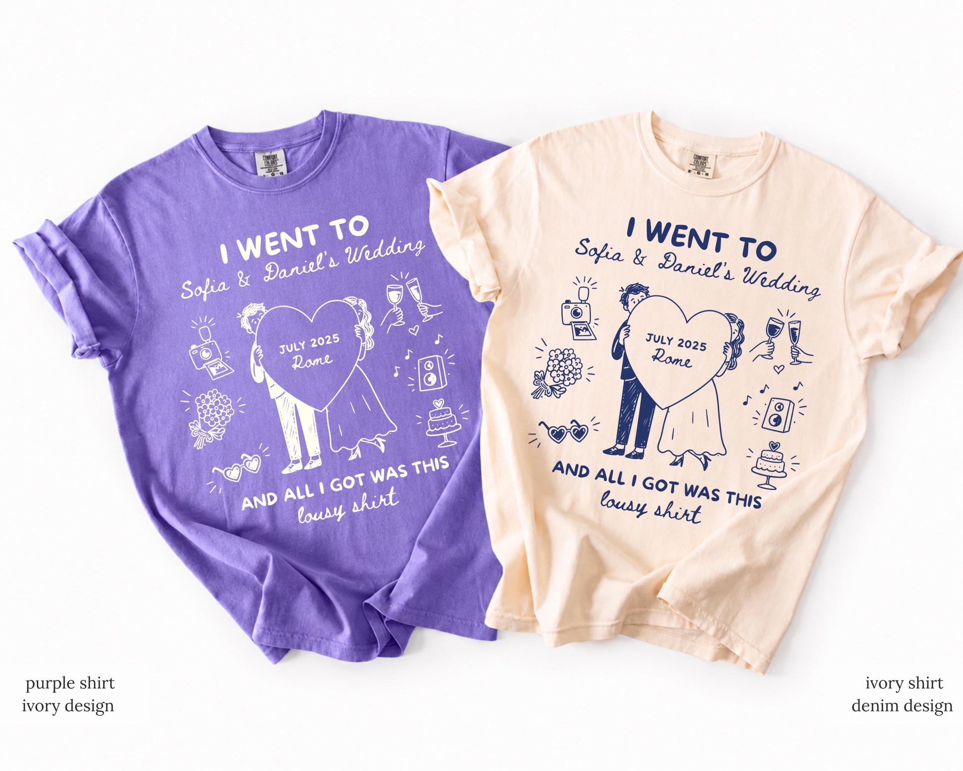 Custom Wedding Shirt, Funny I Got Sauced Tee, Wedding Toss Favor