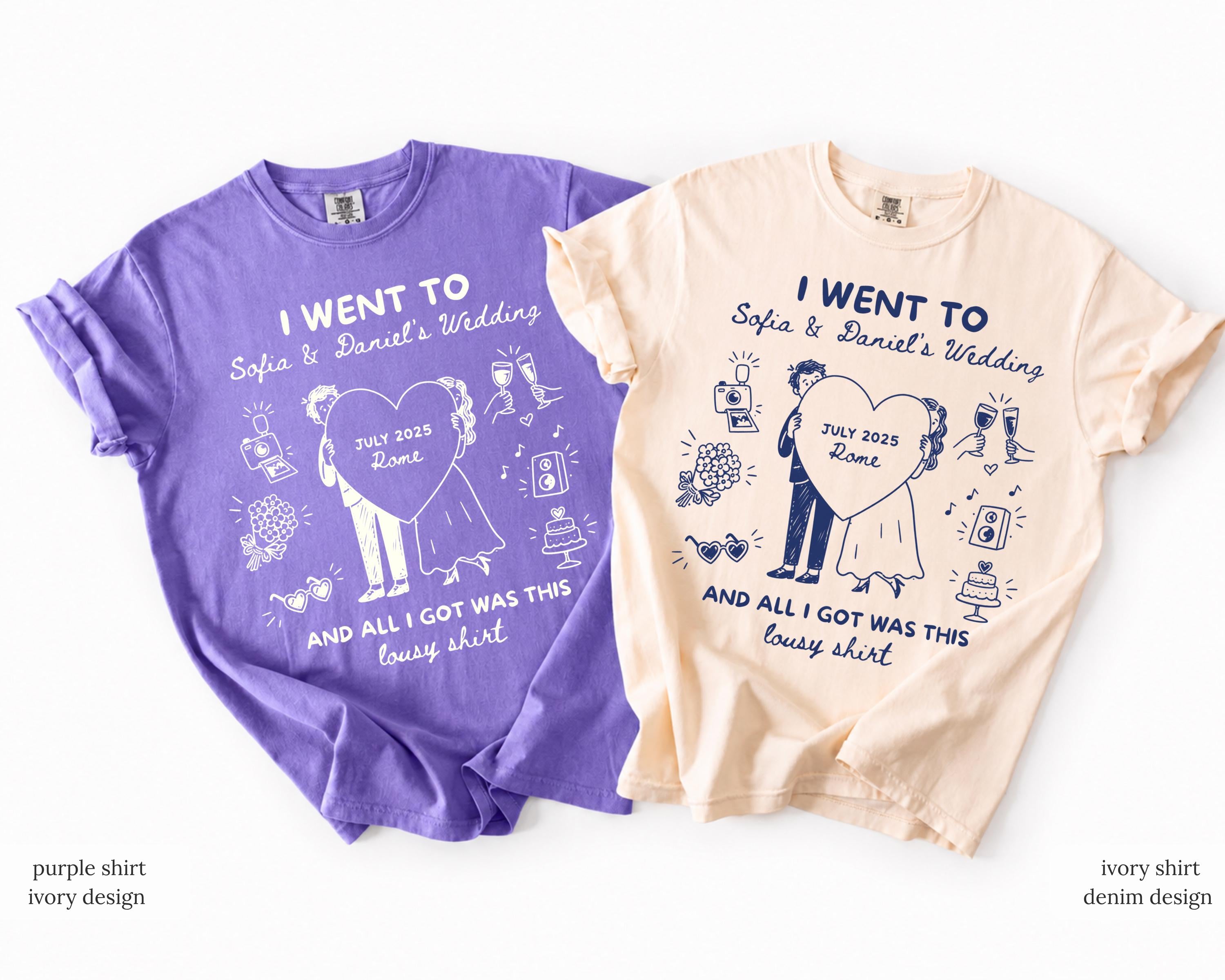Custom Wedding Shirt, Funny I Got Sauced Tee, Wedding Toss Favor
