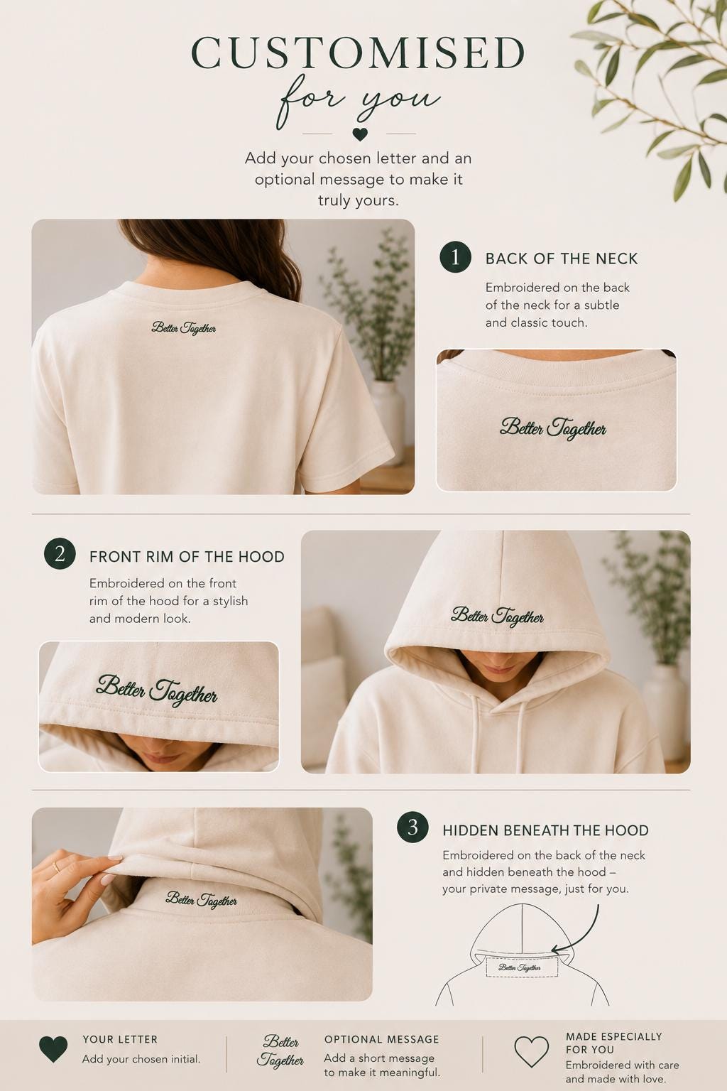 Custom Embroidered Initial Heart sleeve sweater, tshirt, jumper, Personalized Valentines Sweatshirt, Embroidered Couples Outfit