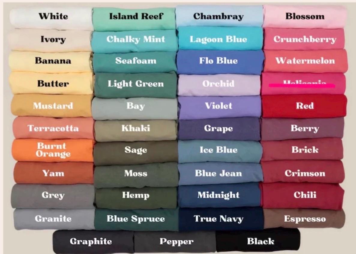 Personalized Embroidered Back-to-School Appliqué T-Shirt | Custom Teacher Shirt | First Day of School Tee | Comfort Colors T-shirt